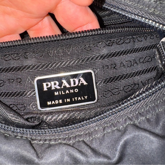 Prada Tessuto Nylon Crossbody Bag Black - Picture 7 of 8